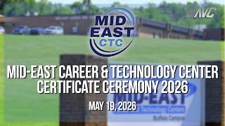 Mid-East Career and Technology Center Certificate Ceremony 2026