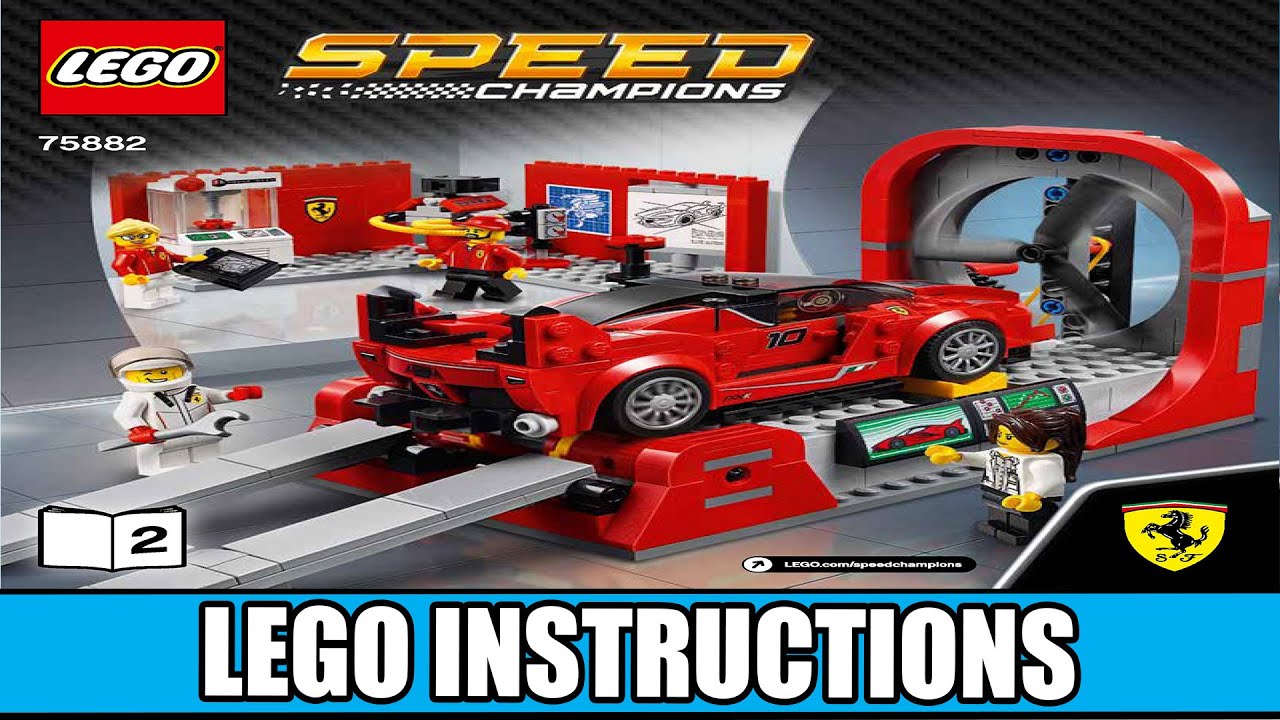 LEGO Speed Champions Ferrari FXX K & Development Centre (75882