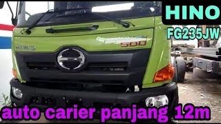 truck Hino ranger 500 FG 235 Ju super panjang