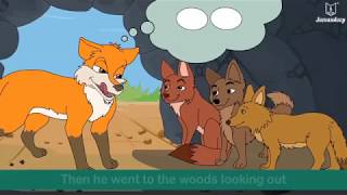 The Eagle and the Fox | English Story for Kids | Grade 3 | Periwinkle