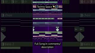 Techno Space 🪐 #electronicmusic #flstudio