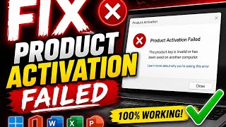 100% Work! How to Fix Product Activation Failed Error - Terbaru 2026