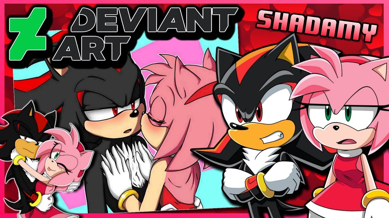 Sonic and Amy VS DeviantArt 