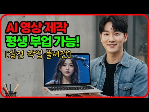 🔥 [실전 작업 풀버전] AI 영상 하나로 평생 부업하는 법 공개!