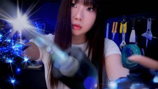 [ASMR] 🤖 삐-빅! 고장 나셨습니다 ⚙️  찌릿찌릿 로봇 수리 롤플레이(Soft Spoken / Sci-Fi Tingle )