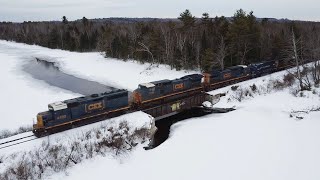 2 Weeks of L070's in CSX's New England Div. 2/22/2025 to 3/8/2025 (Feat. EMD's & A Dash 9 Leader!)
