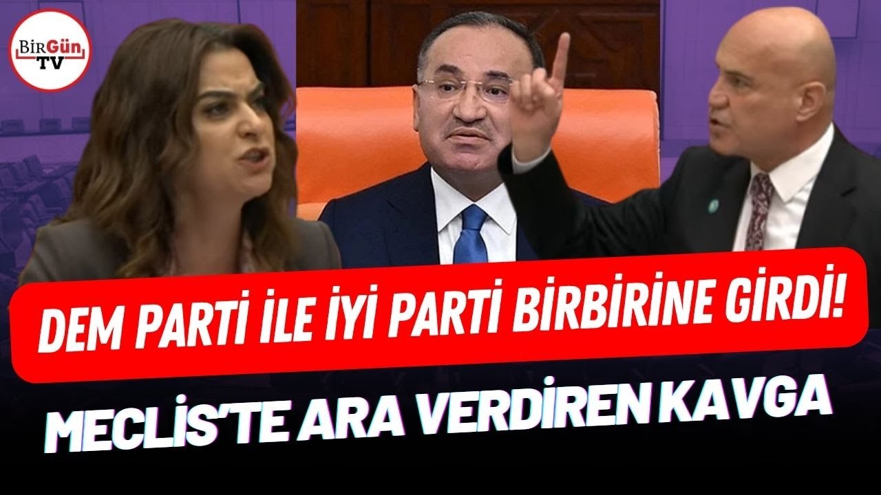 Meclis'te ara verdiren kavga! DEM Partili Koçyiğit ile İYİ Partili Çömez birbirine girdi...