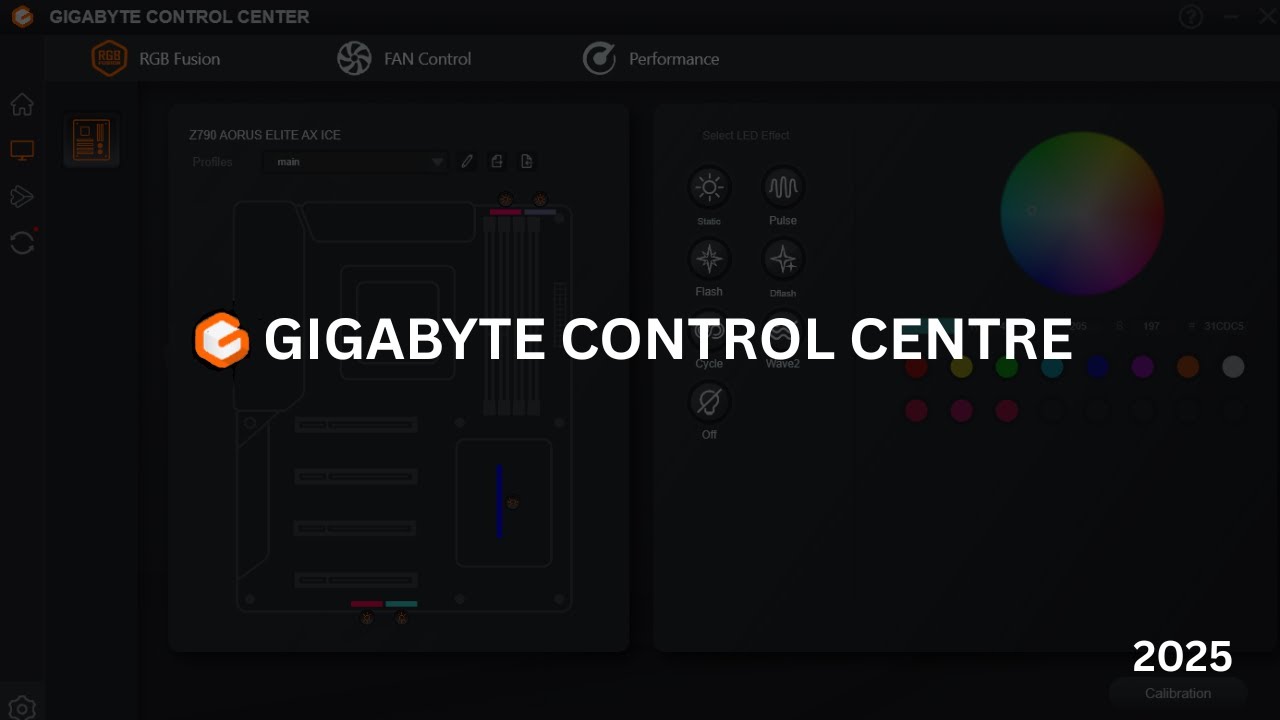 GIGABYTE CONTROL CENTRE (GCC) Walk Through | 2025 - YouTube