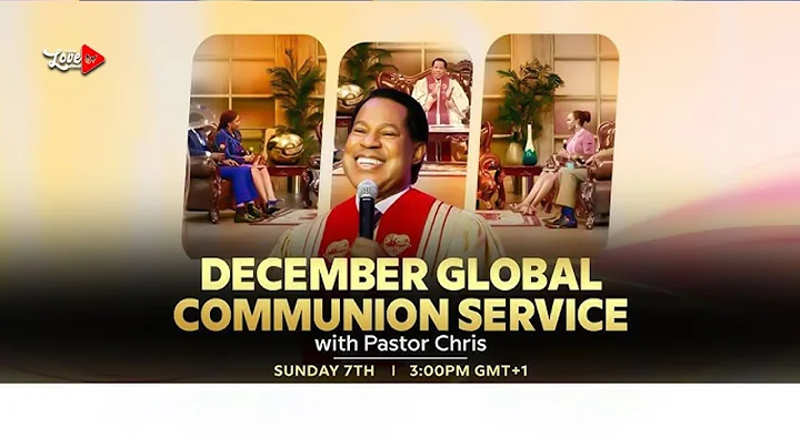 December Global Communion Service with Pastor Chris 2025