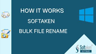 Softaken Bulk File Rename Tool | Rename Multiple Files in Seconds | Best Bulk Renamer screenshot 2