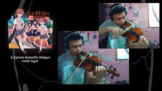 violin bgm-A Certain Scientific Railgun-violin cover