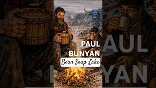 Paul Bunyan Tall Tales | The Legend of Bean Soup Lake #folklore #storyshorts