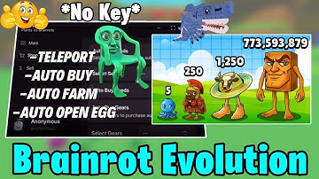 Brainrot Evolution Script | Void Hub Script Showcase (Auto Farm, Fly) | Roblox Script