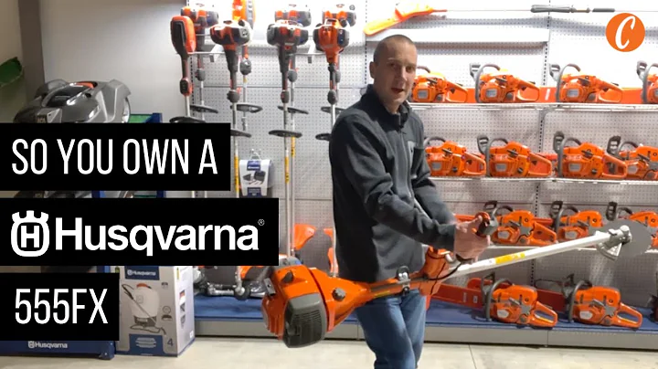 So You Own A...Husqvarna 555FX Forestry Clearing Saw