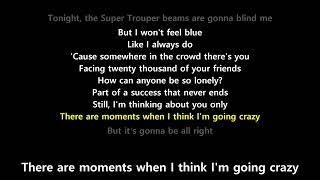 Super Trouper (Lyrics) -  ABBA