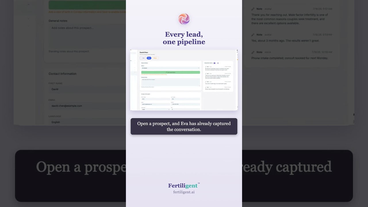 Every lead, in one prospect pipeline