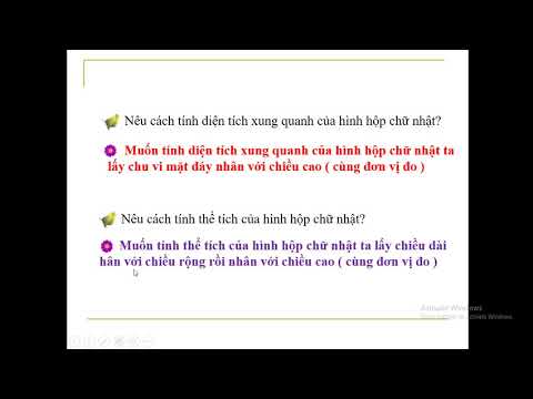 Bài giảng trực tuyến Thứ ba ngày 07/04/2020 Môn Toán - Lớp 5.
