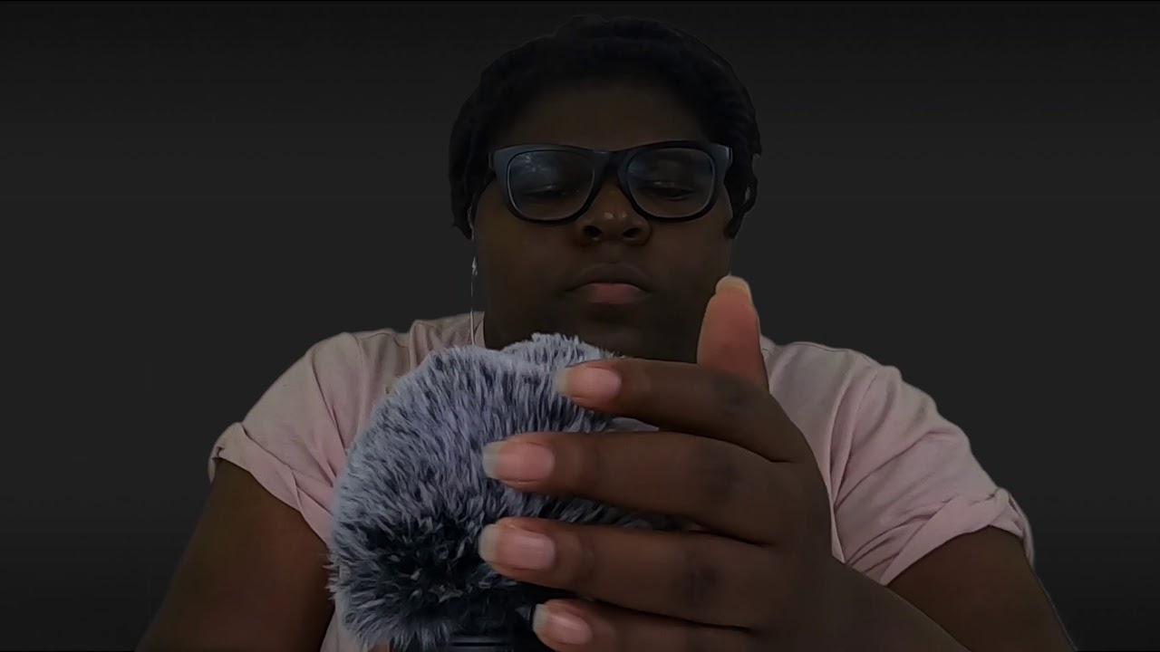 ASMR Fluffy Mic Scratching with Soft Whispers ASMR - YouTube