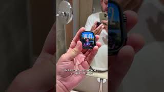 Wash your Apple Watch!⌚️ #apple #applewatch #waterresistant