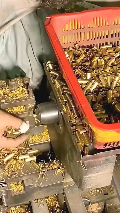 How Thousands of 9 mm bullets #bullet #shorts
