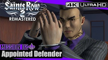 Saints Row 2 Remastered | Appointed Defender - Mission #2 [4K UHD]