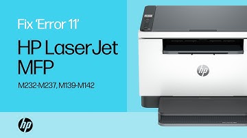 Fix an ‘Error 11’ | HP LaserJet MFP M232-M237, M139-M142 printer series | HP Support