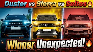 2026 Turbo SUVs 🔥 Duster vs Sierra vs Seltos | कौन है Power King?