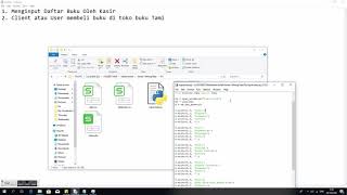 Mengimplementasikan Toko Buku dengan Aplikasi Python dan Data CSV