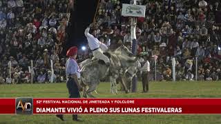 Diamante vivió a pleno sus lunas festivaleras