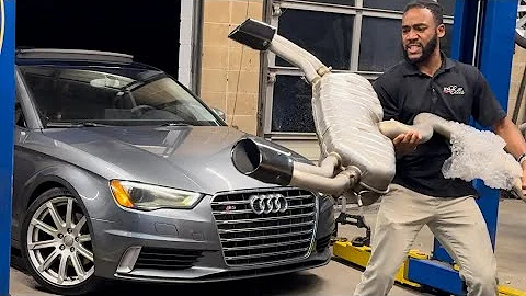 Will AUDI RS3 Exhaust fit Better on my Audi A3? *Interesting results*