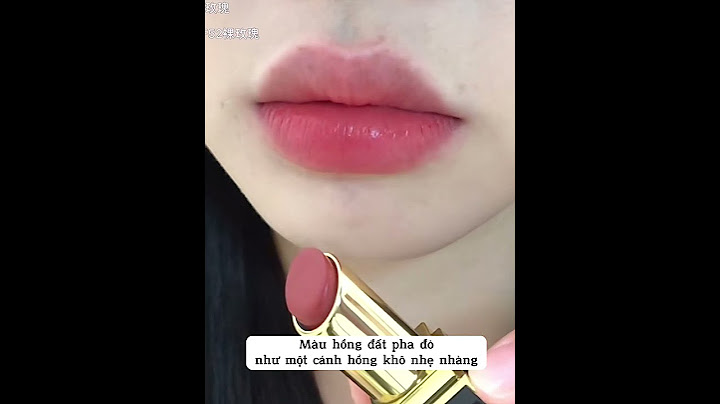 Son mamonde true color lipstick màu 16 là màu gì