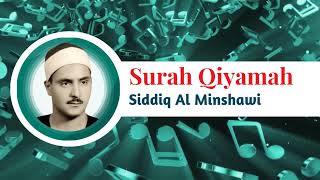 075. Surah Al-Qiyamah | Holy Quran Recite By Siddique Al Minshawi with Child Student