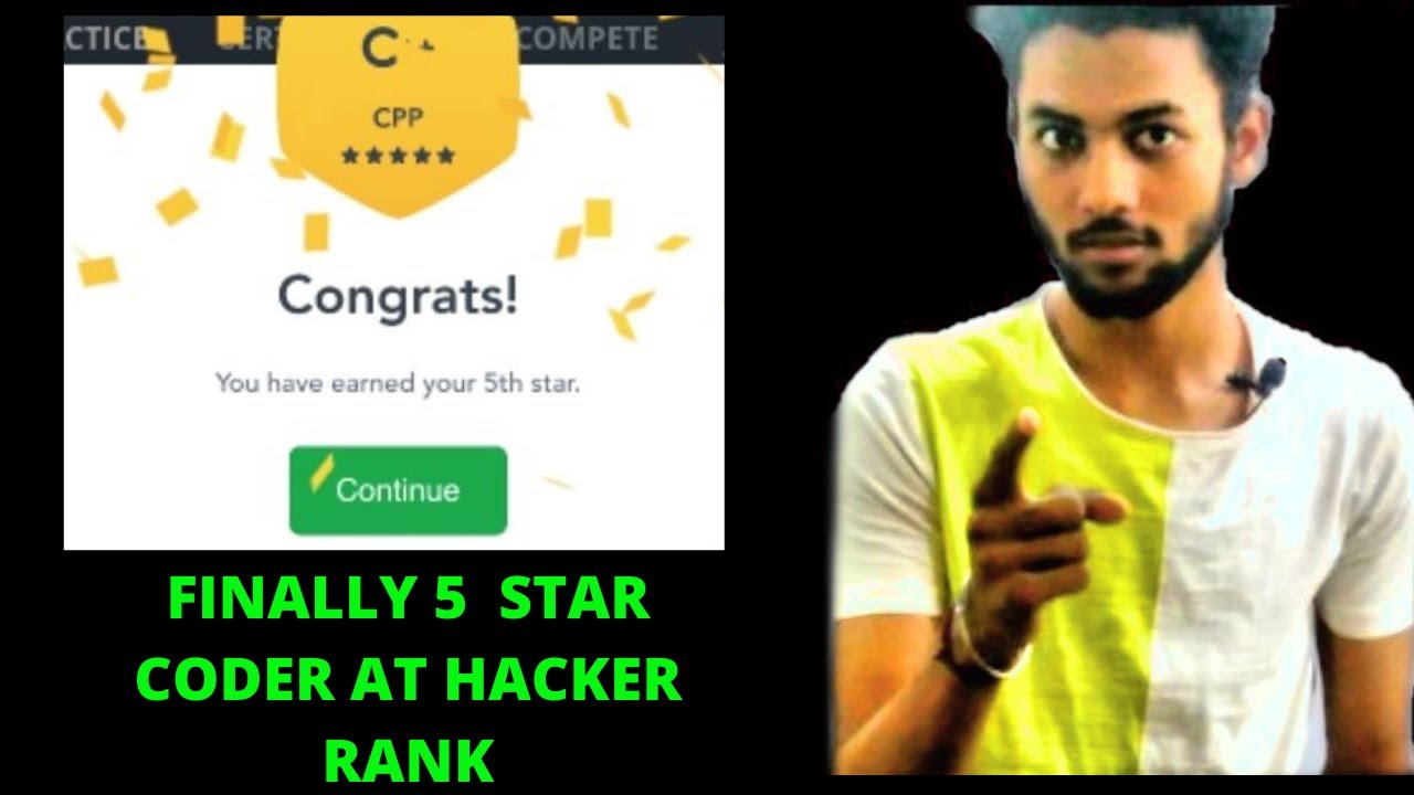 finally-5-star-coder-at-hacker-rank-codewithavengers-youtube