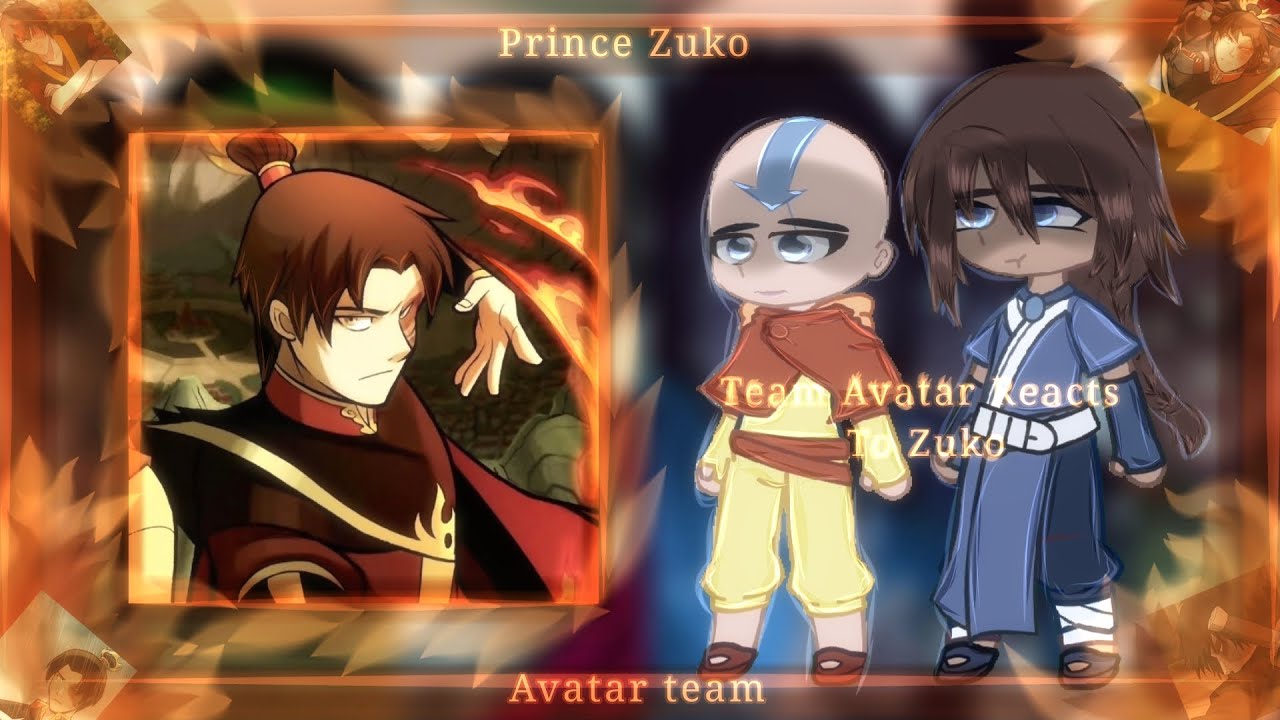 Team Avatar from the Past Reacts to Zuko/1/1/rus/eng/