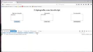 Criptografia com JavaScript e Ajax - Parte 1