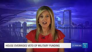 Carter Votes to Override President Trump's Veto of the NDAA and Votes Against H.R. 9051 the CASH Act