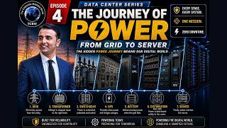 How Electricity Reaches a Data Center Server ⚡ | The Hidden Power Journey #aiinfrastructure #power