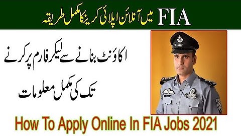 Fia Jobs Online Apply 2022 | Cnic Already Registered | Invalid Login And Password |Roll Number Slips