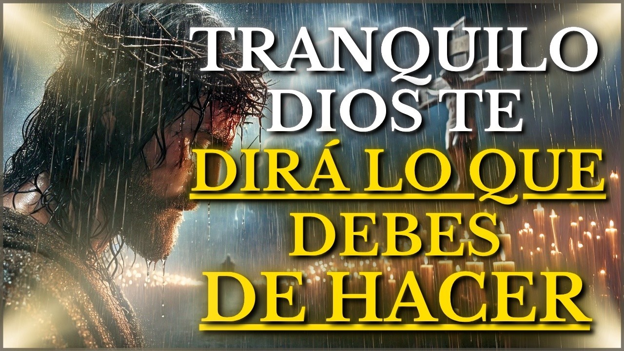 DIOS TE DICE HOY: DEJA DE PREOCUPARTE DIOS YA TIENE TODO RESUELTO - YouTube