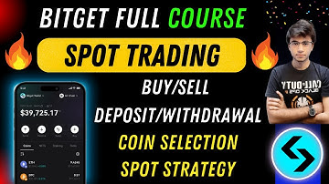 Bitget Spot Trading Full Course | Spot Trading For Beginners 2025 🔥 Binance Spot Trading Strategies