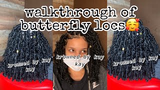 Buttery Loc Tutorial/ Walkthrough|| Kay Kay TV