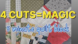 The Quilt Block "Magic Trick" You Need to Try! 🪄✨