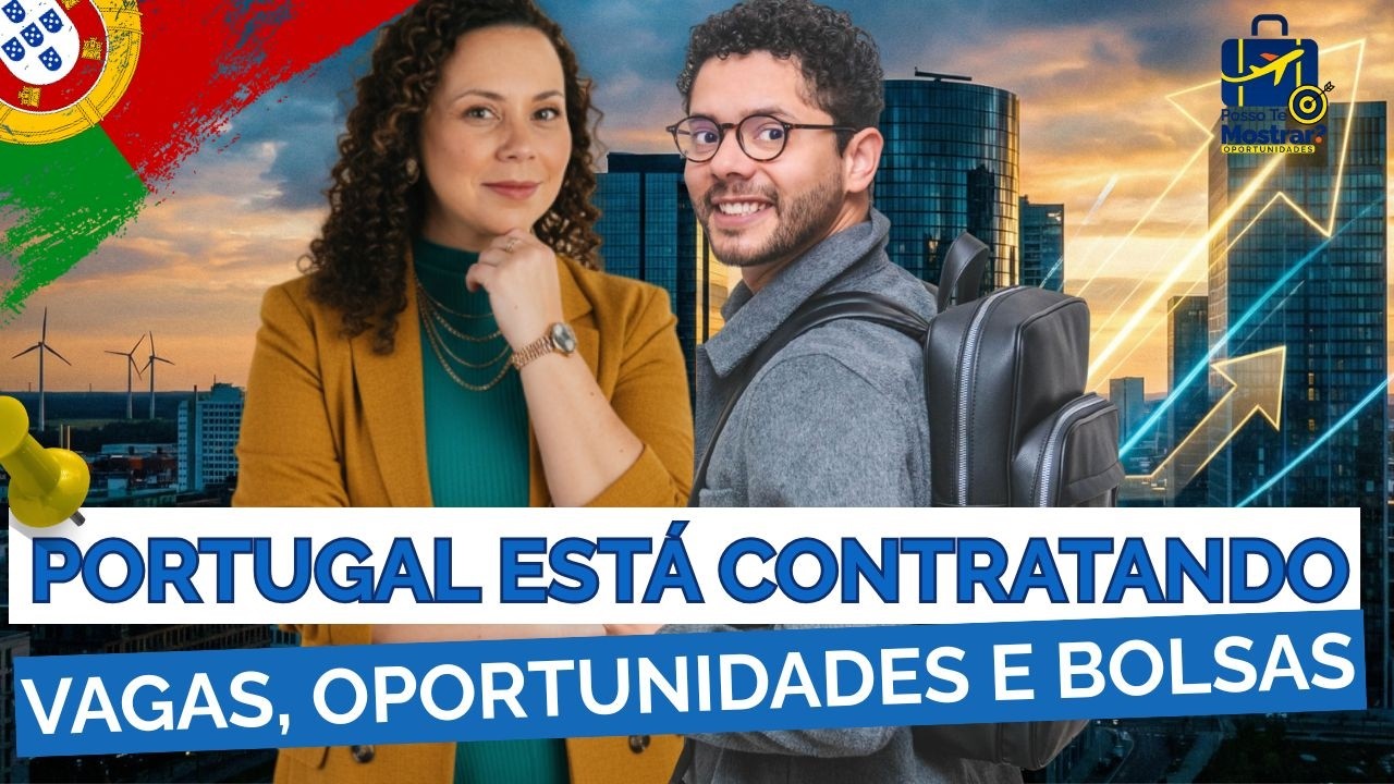 Vagas em Portugal, tecnologia, energia e bolsas na Espanha