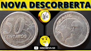 Nova descoberta 50 centavos 2013 valor 90 reais passou despercebida agora reconhecida na numismática
