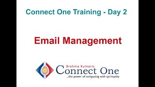 Connect One Training Day - 02