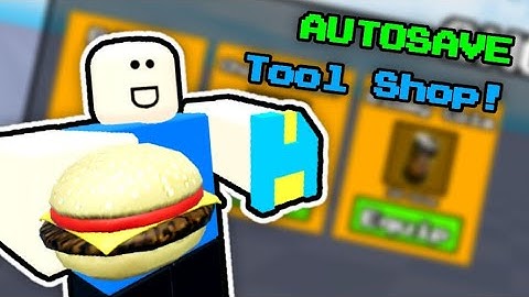 How To Make An AUTOSAVING Tool Shop! 💾