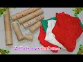 2 Economical Christmas Decoration idea with simple materials| DIY Affordable Christmas craft idea🎄95