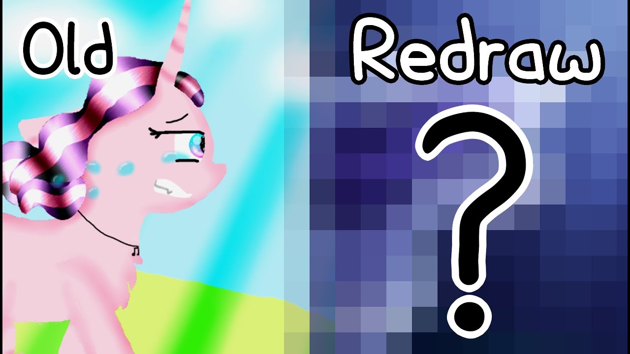 Speedpaint#10 | Old mlp art redraw (OC) | READ DESC! - YouTube