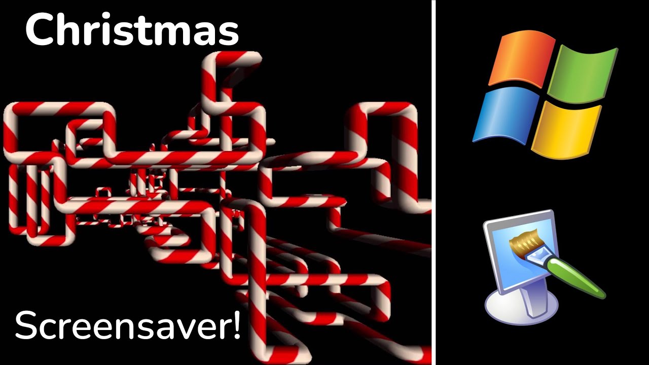 Candy Cane Screensaver Easter Egg (Christmas Special)! YouTube