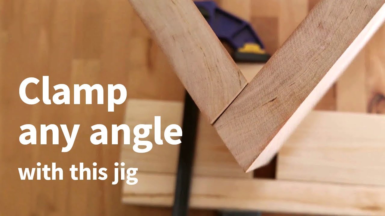 Clamp any angle with this jig | How to - YouTube